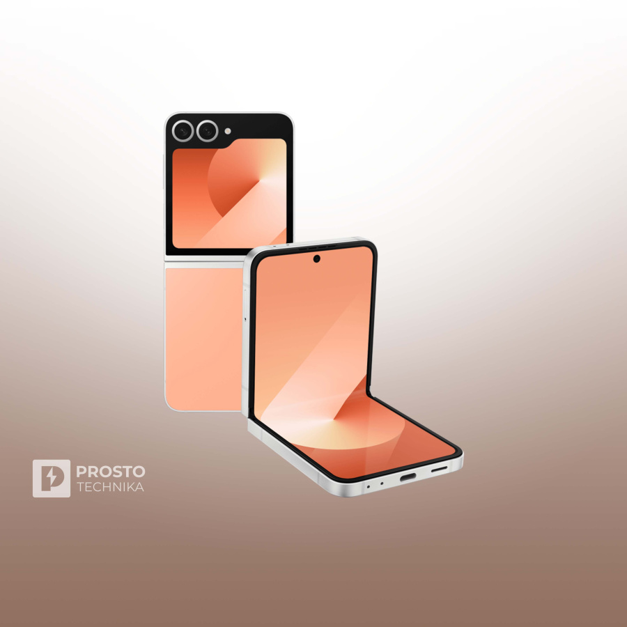 Смартфон Samsung Galaxy Z Flip 6 12/512GB Персиковый